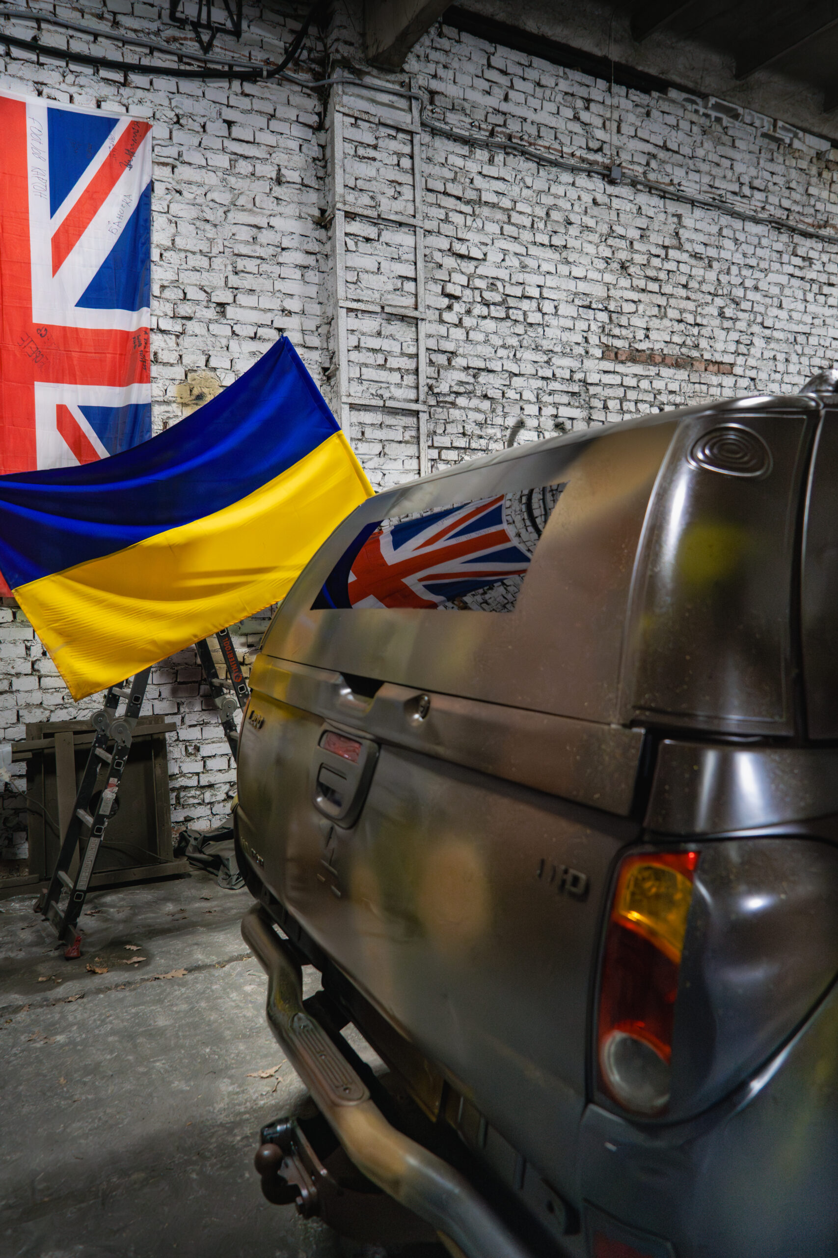 Vehicle delivered by Driving Ukraine