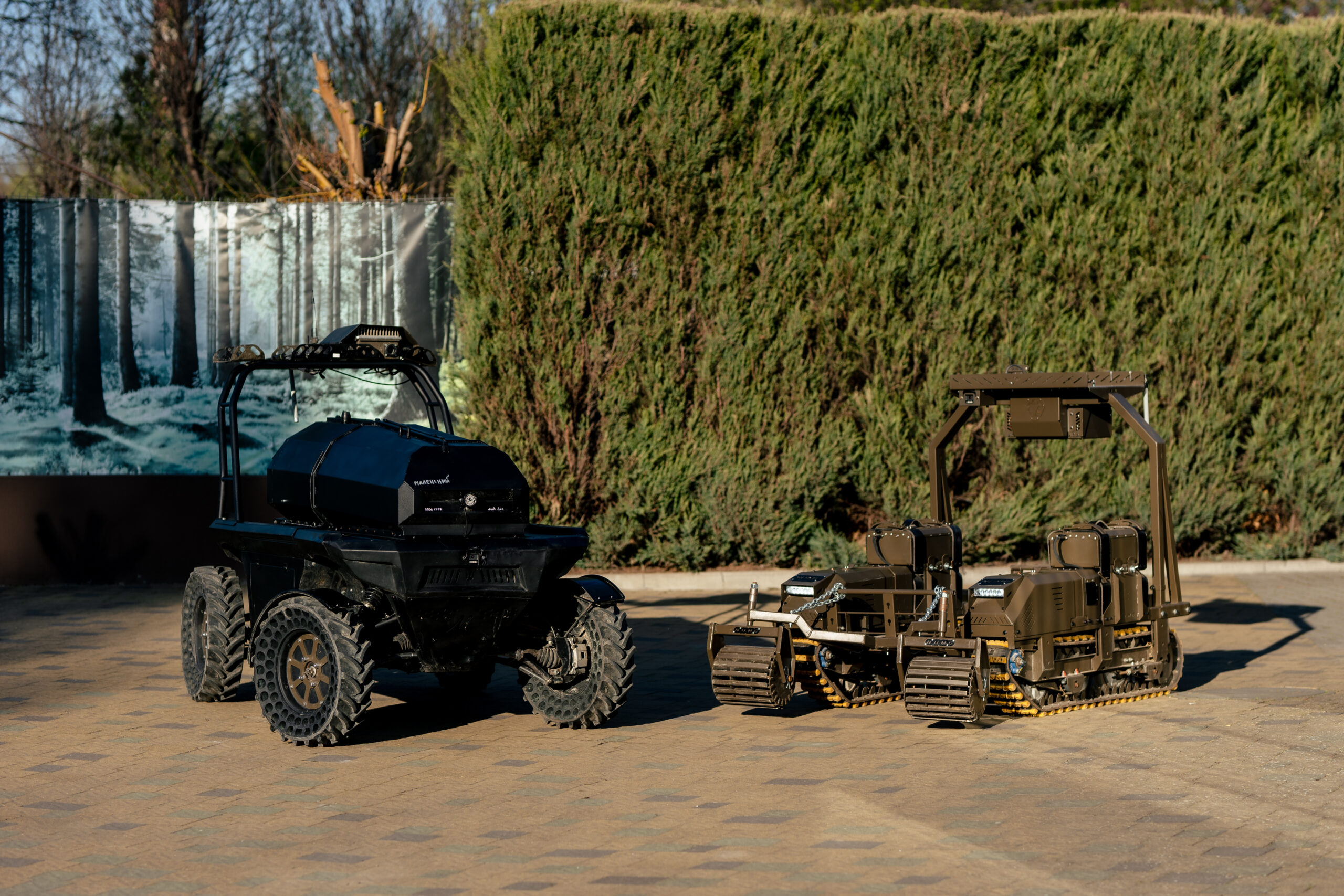 UGV unit supplied by Driving Ukraine